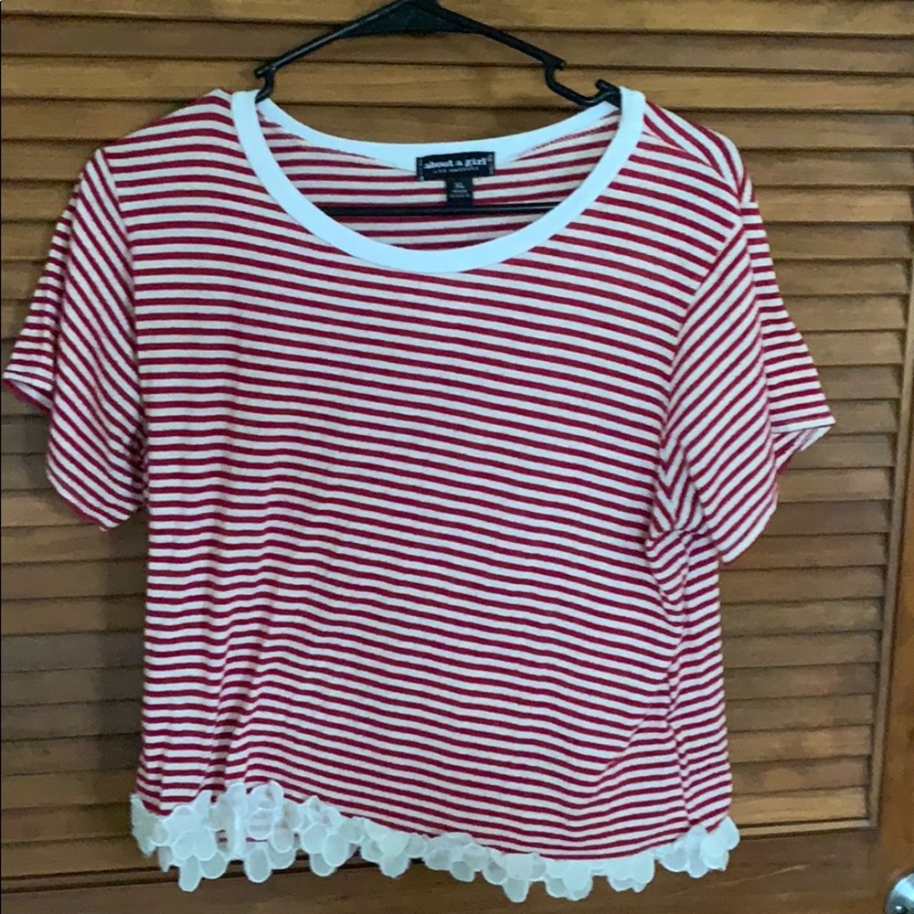 Striped crop top!